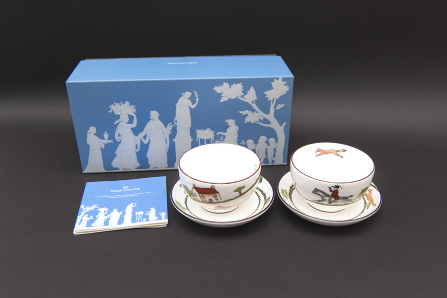 WEDGWOOD ウェッジウッド ハンティングシーン ジャパニーズティー