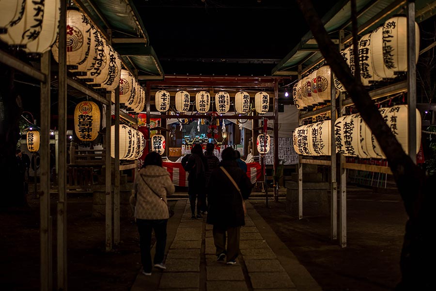 敷島神社に初詣、おみくじと金の招き猫
