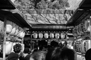 敷島神社に初詣（2018年）
