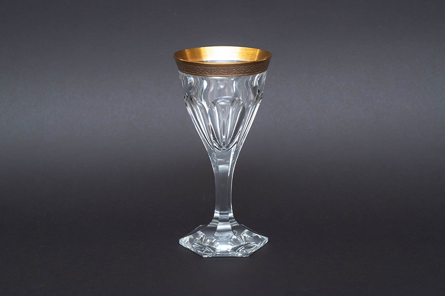 モーゼル アデルメリコフ（ゴールド） 白ワイングラス
