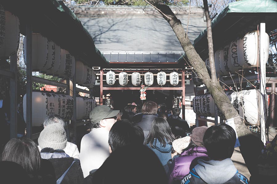 敷島神社に初詣（2019年）