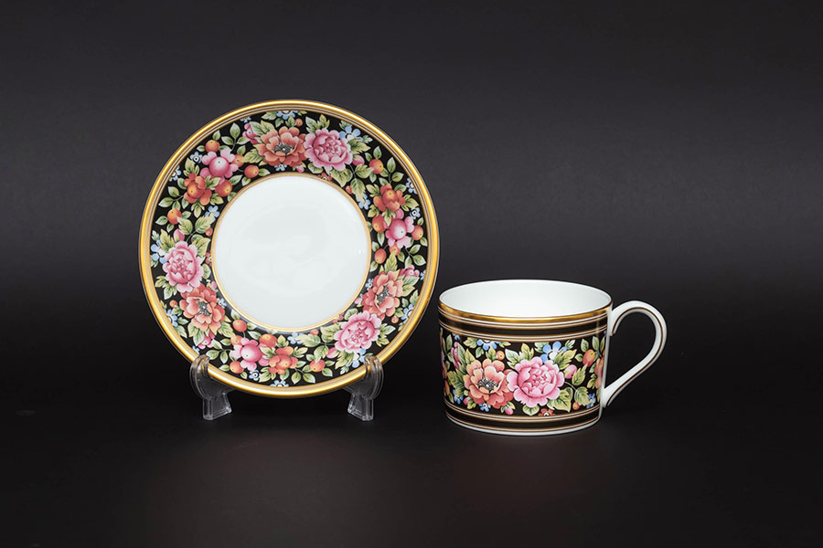 WEDGWOOD ウェッジウッド ティーカップ＆ソーサー クリオ フルリム