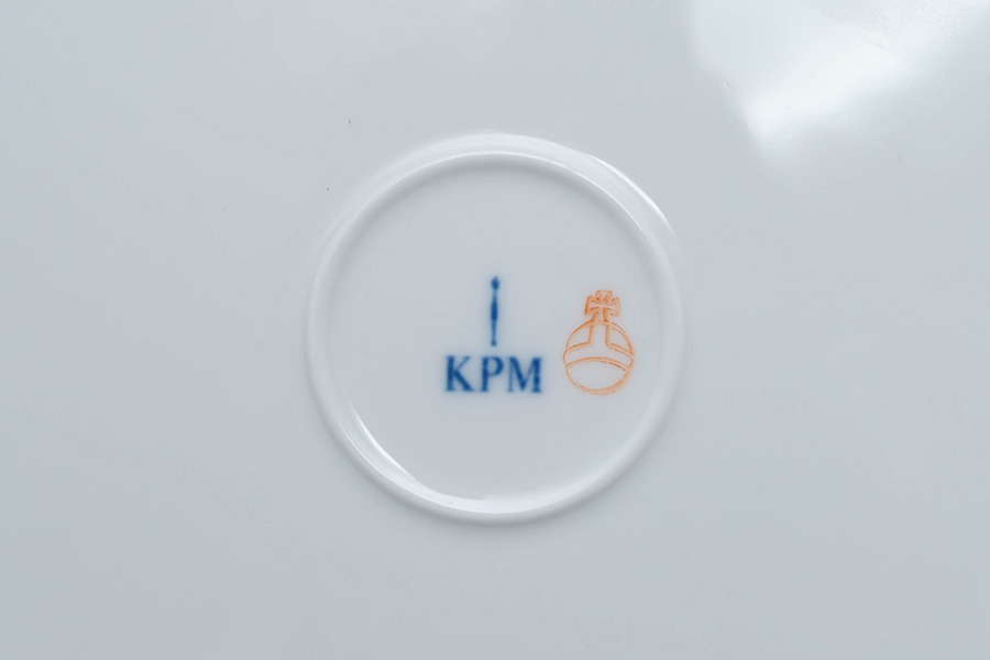 KPM フラワーブーケ 19cmプレート