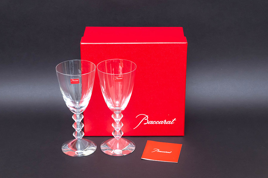 Baccarat/バカラ ベガ ペアワイングラス ペア2客セット - キッチン/食器