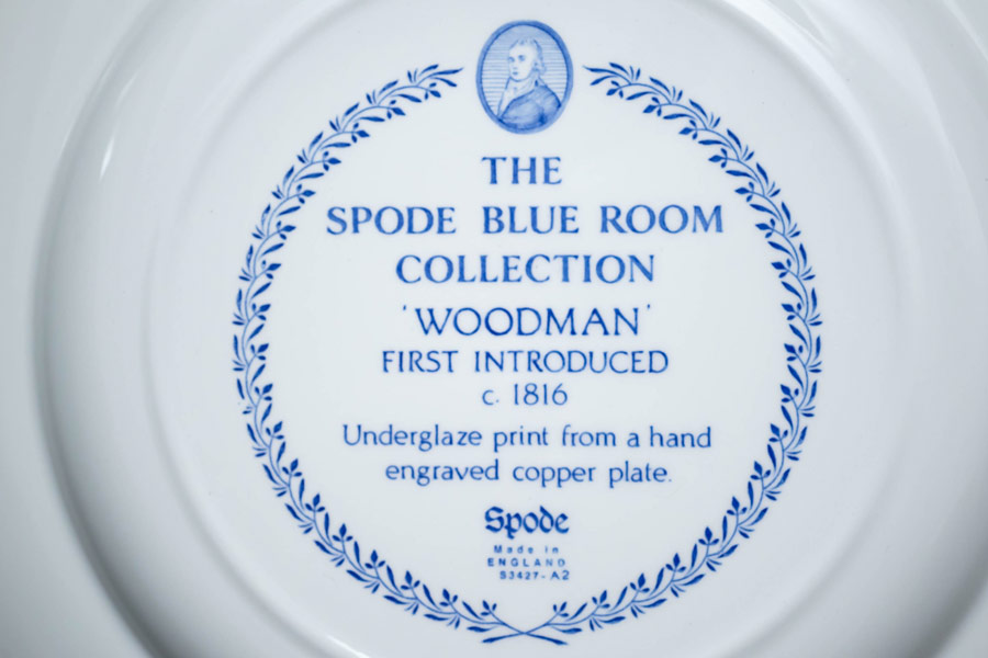 Spode スポード ブルールームコレクション プレート イギリス