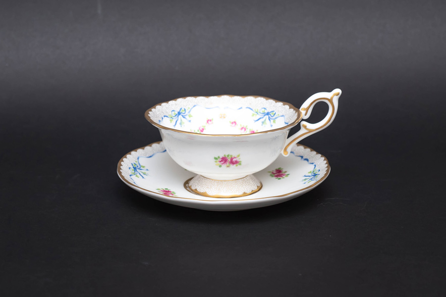 WEDGWOOD chinese flowers\u0026リボン＆ワイルドローズ2個