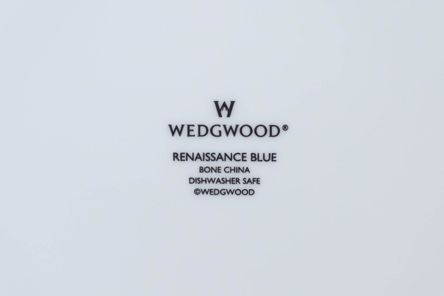 ウェッジウッド ルネッサンスブルー 20cmプレート