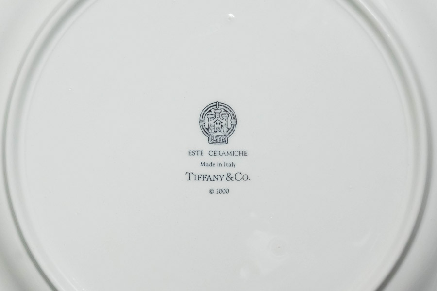 ティファニー × エステ・セラミカ マルセイユ 31cmプレート