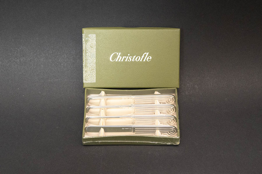 クリストフル ストリエ バターナイフ(4本セット)