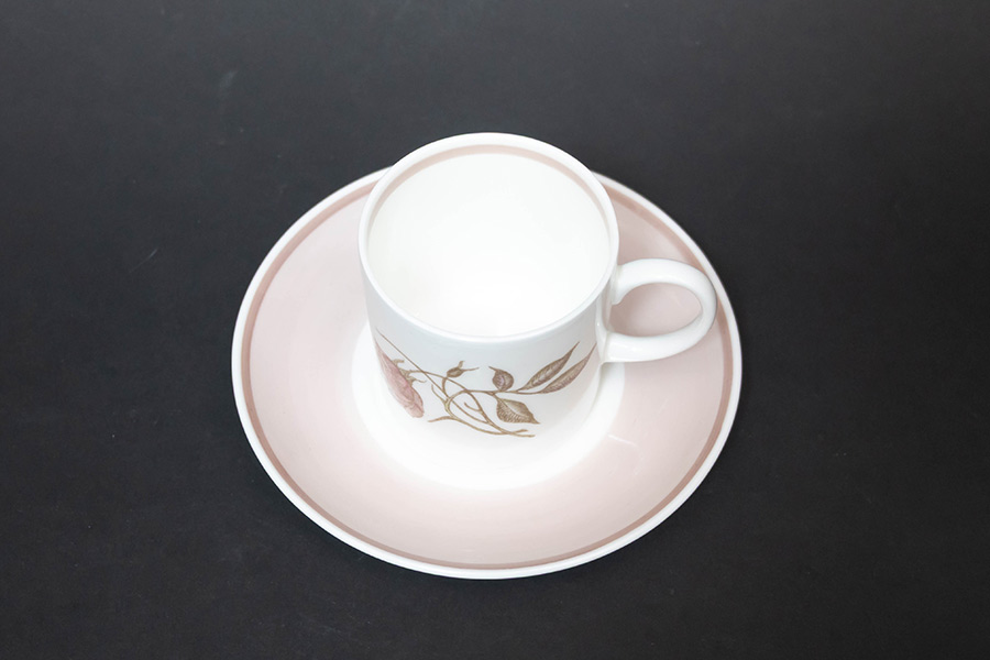 スージー・クーパー タリスマン コーヒーカップ&ソーサー