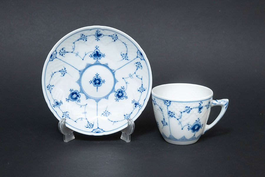 ビング・オー・グレンダール ブルートラディショナル コーヒーカップ&ソーサー