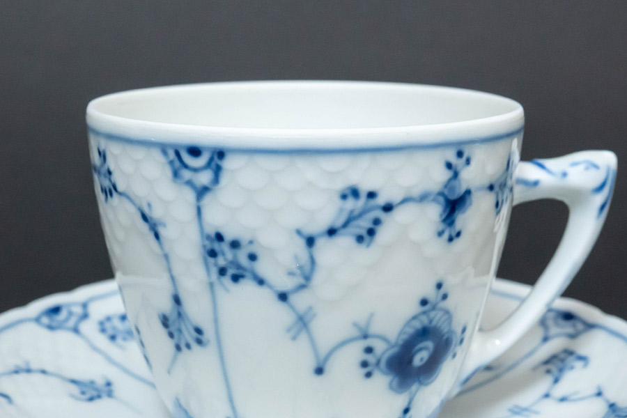 ビング・オー・グレンダール ブルートラディショナル コーヒーカップ&ソーサー