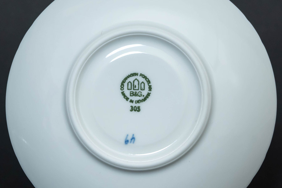 ビング・オー・グレンダール ブルートラディショナル コーヒーカップ&ソーサー